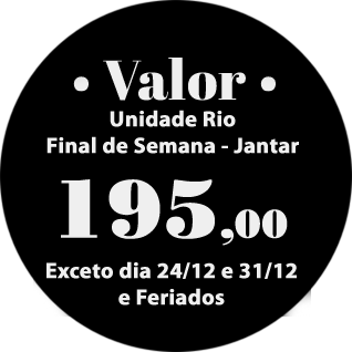 Valor do Rodízio